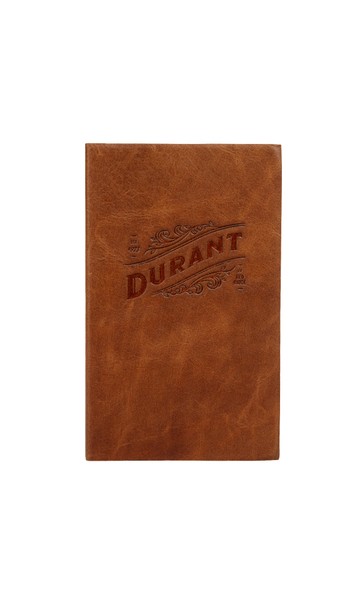 Durant Leather Bound Notebook