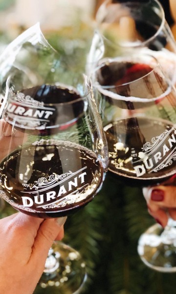 DV Logo Oregon Pinot Noir Glass (OPN)