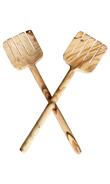 Olive Wood Salad Server