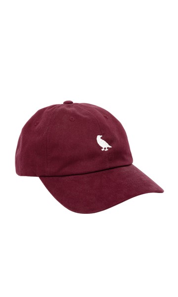 Durant Cotton Hat: Burgundy