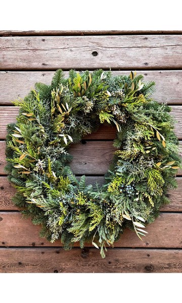 Silver and Gold Wreath